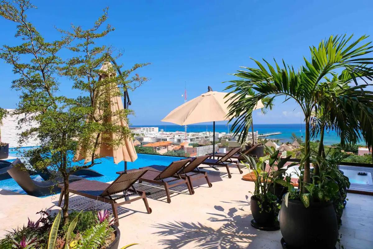 Stayon5A.Av.Penthouse With Privatepool Freeparking Playa del Carmen Exterior foto